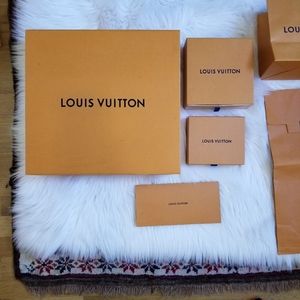 Louis Vuitton box bag gift set